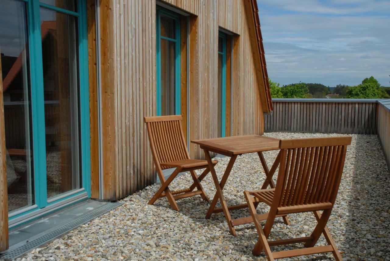 Ferienwohnung Passivhaus "Schoene Aussicht" Georgensgmund Exterior photo